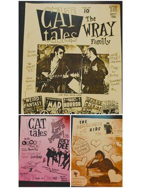 Cat Tales Fanzine Issues 10 & 11 The Pembroke Kids Issue 4 Rockabilly Comics